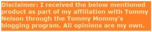Tommy Nelson Disclaimer